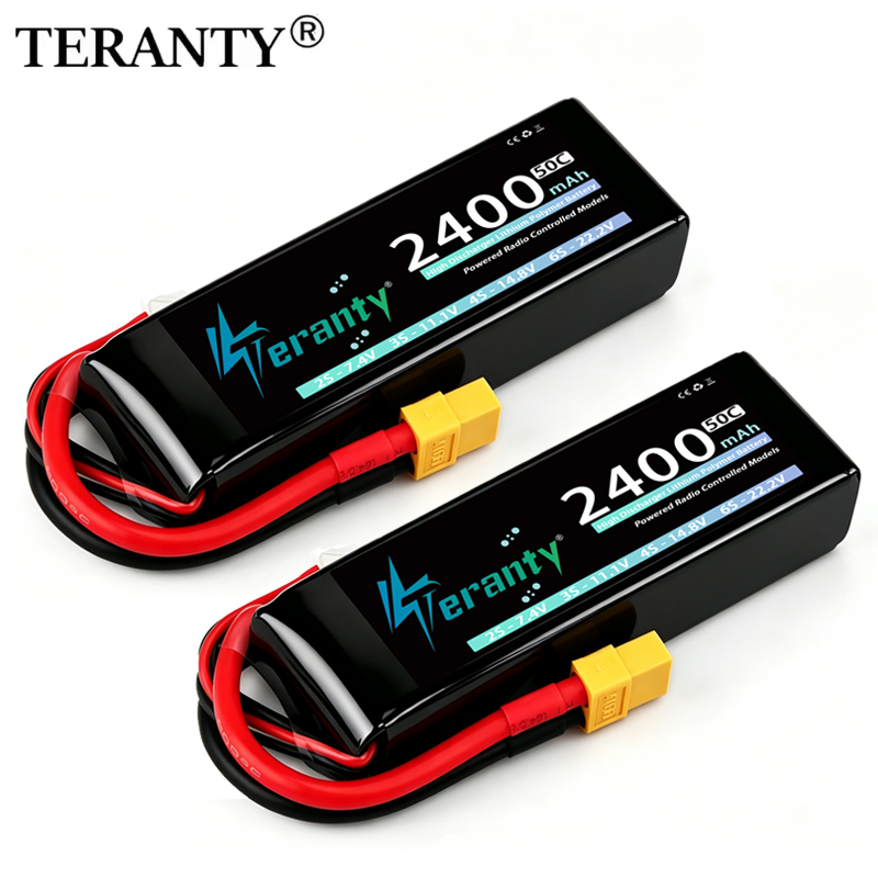 Rc Hobby Model - TERANTY 3S 2200/2400/2600mAh Baterai Lipo 11.1V