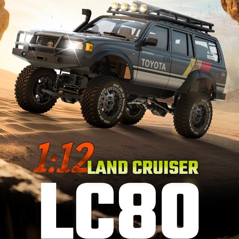 Rc Hobby Off Road - Mobil Crawler Toyota Lc80 Rc Resmi