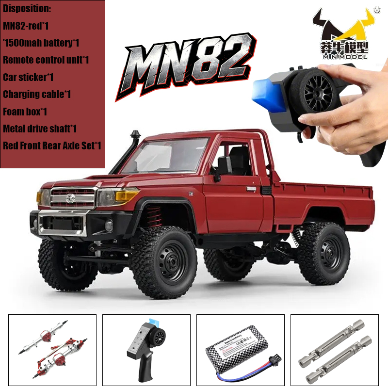 Rc Hobby Off Road - Mobil RC Crawler 4WD MN82 MN82PRO