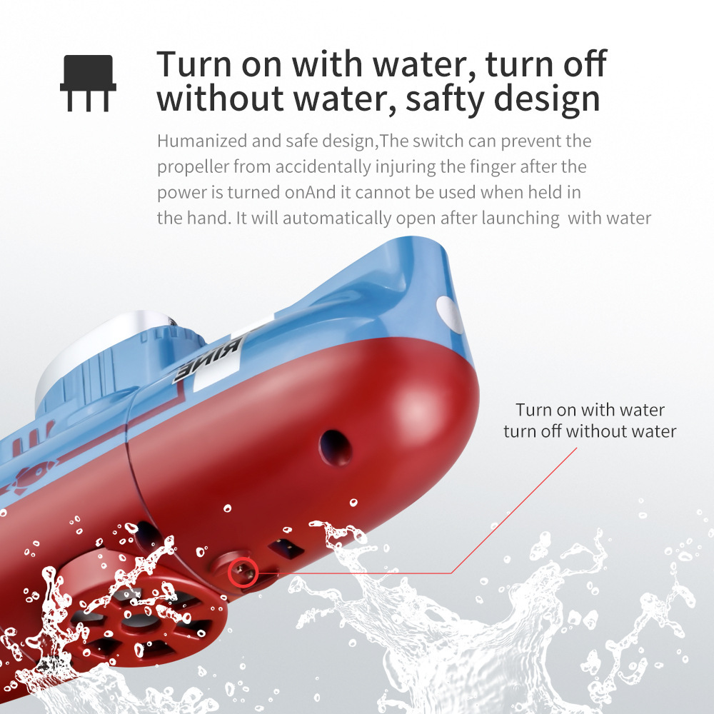 Rc Submarine Water - Kapal Selam RC Mini untuk Anak-Anak