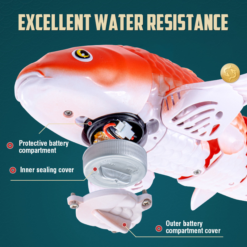 Mainan Air Ikan Koi Bionik Rc  - Rc Submarine Water ulasan dan harga
