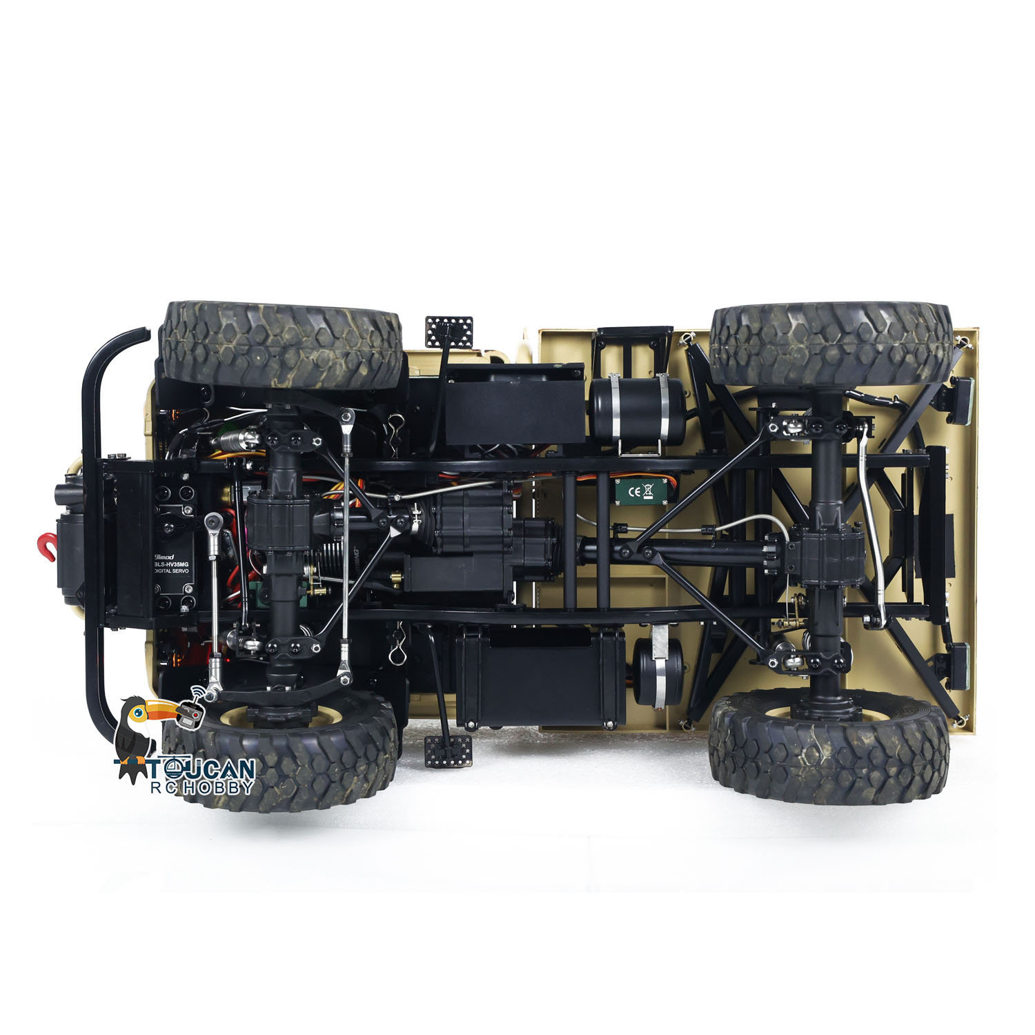 LESU 1/10 RC Metal Crawler 4x4 - Rc Hobby Off Road ulasan dan harga