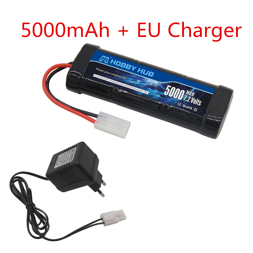 Baterai 7.2V Baru 5000/6800MAh - Rc Hobby Tank ulasan dan harga