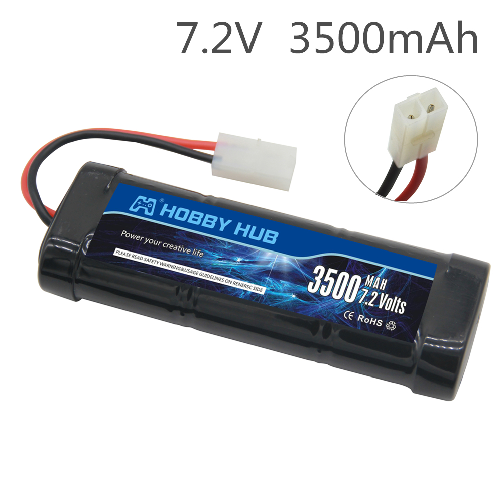 Baterai 7.2V Baru 5000/6800MAh - Rc Hobby Tank ulasan dan harga