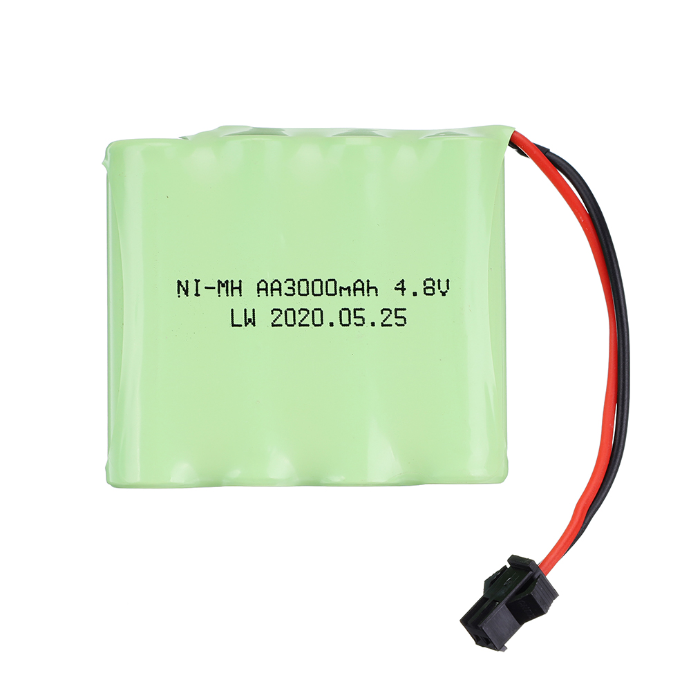 Paket Baterai NiMH 4.8V 3000mA - Rc Hobby Tank ulasan dan harga