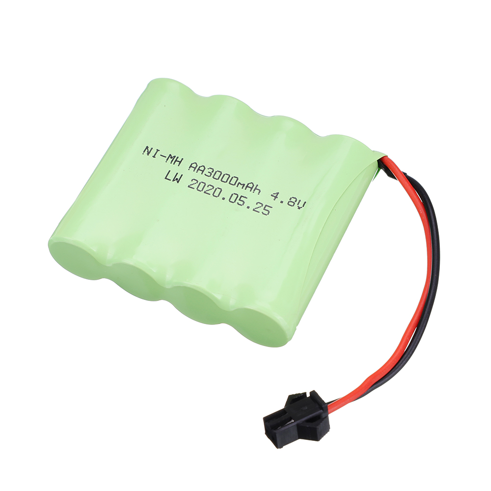Paket Baterai NiMH 4.8V 3000mA - Rc Hobby Tank ulasan dan harga