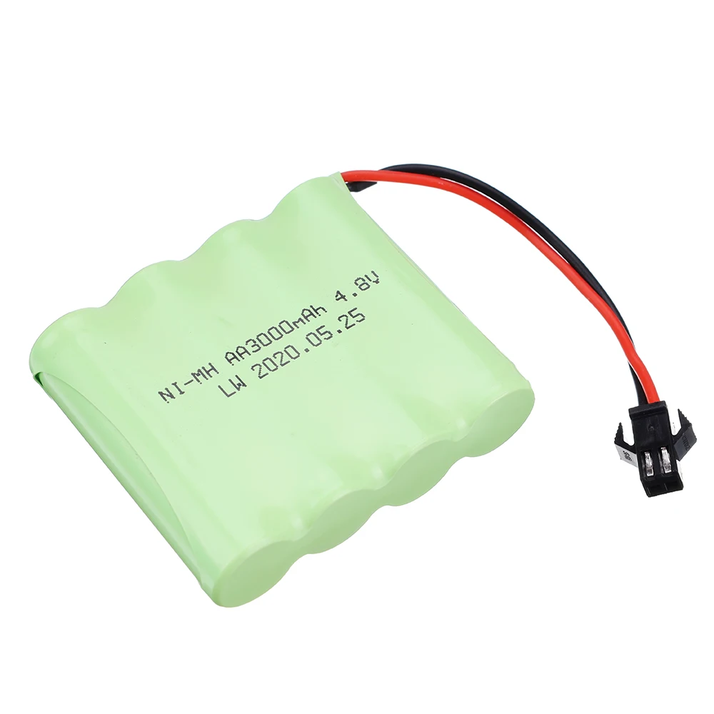 Paket Baterai NiMH 4.8V 3000mA - Rc Hobby Tank ulasan dan harga