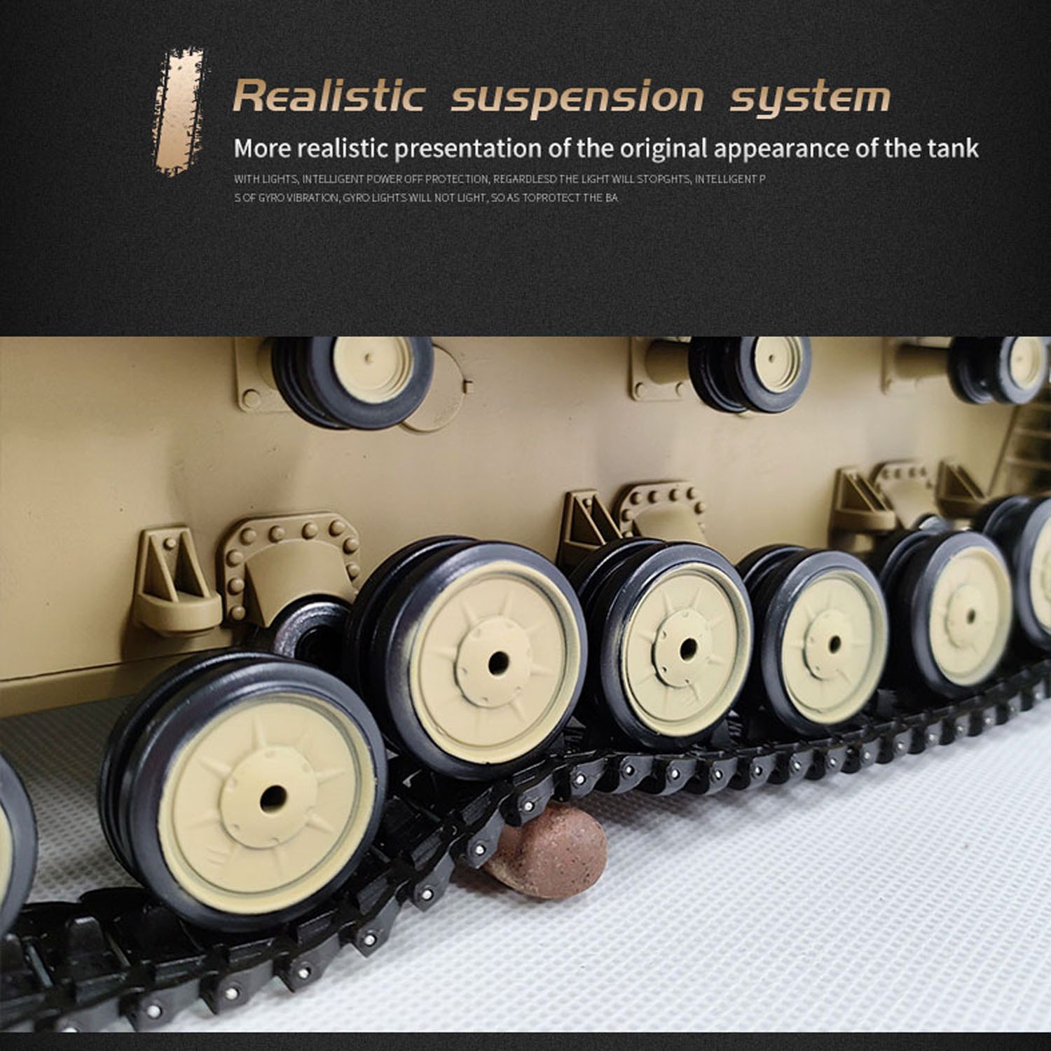 Tank RC Militer 1:16 7.0 3859  - Rc Hobby Tank ulasan dan harga