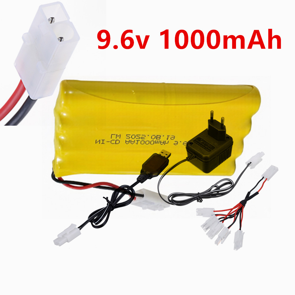 Baterai Isi Ulang Ni-CD AA 9.6 - Rc Hobby Grade ulasan dan harga