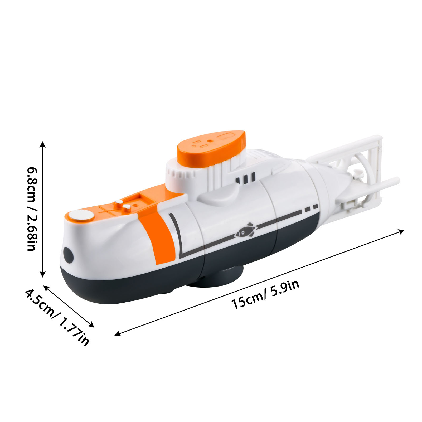 Perahu RC Mini Kapal Selam RC  - Rc Submarine Water ulasan dan harga
