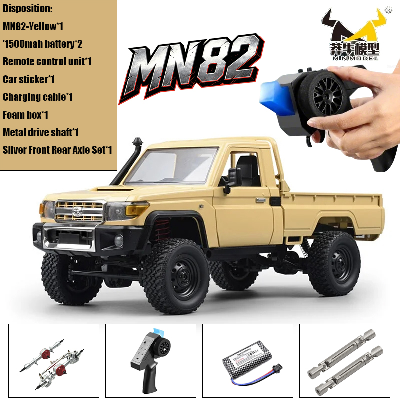 Mobil RC Crawler 4WD MN82 MN82 - Rc Hobby Off Road ulasan dan harga