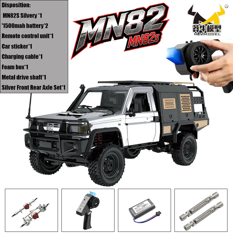 Mobil RC Crawler 4WD MN82 MN82 - Rc Hobby Off Road ulasan dan harga