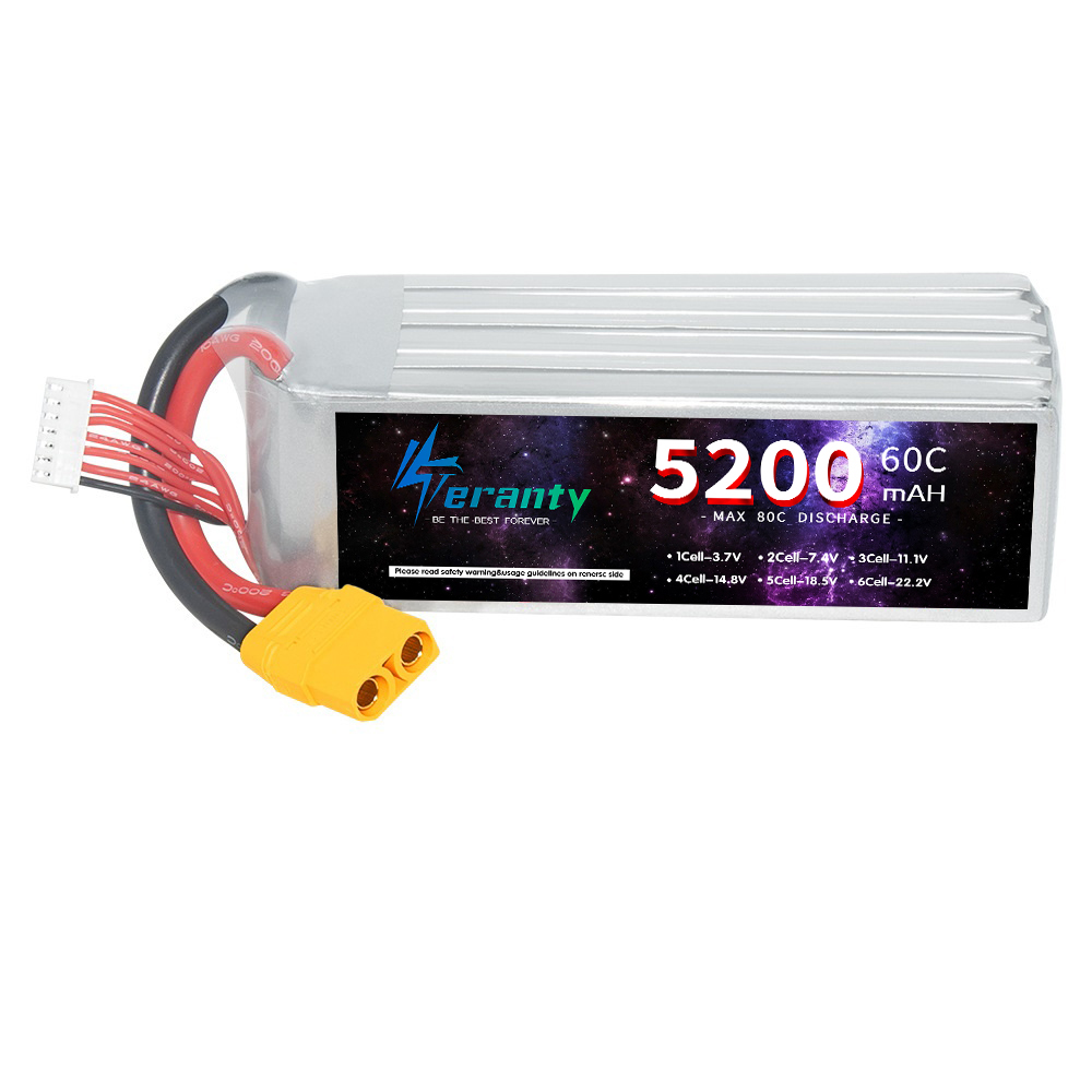 TERANTY 6S 5200mAh Lipo batera - Rc Hobby Model ulasan dan harga