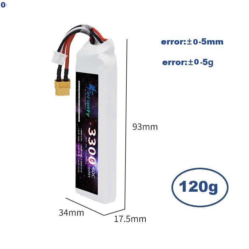 2S 7.4V baterai LiPo 3300mAh 6 - Rc Hobby Grade ulasan dan harga