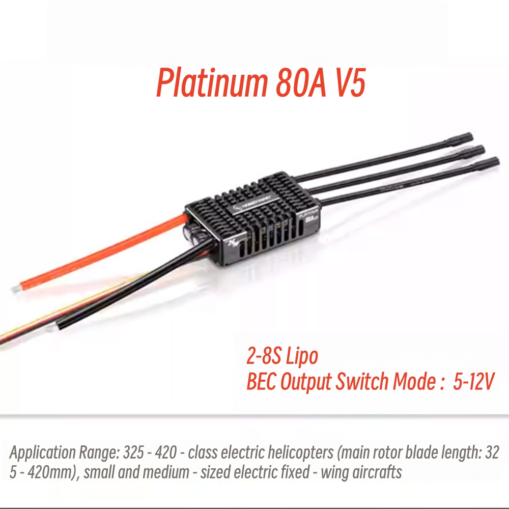 FATJAY Hobbywing Platinum 80A  - Rc Hobby Model ulasan dan harga