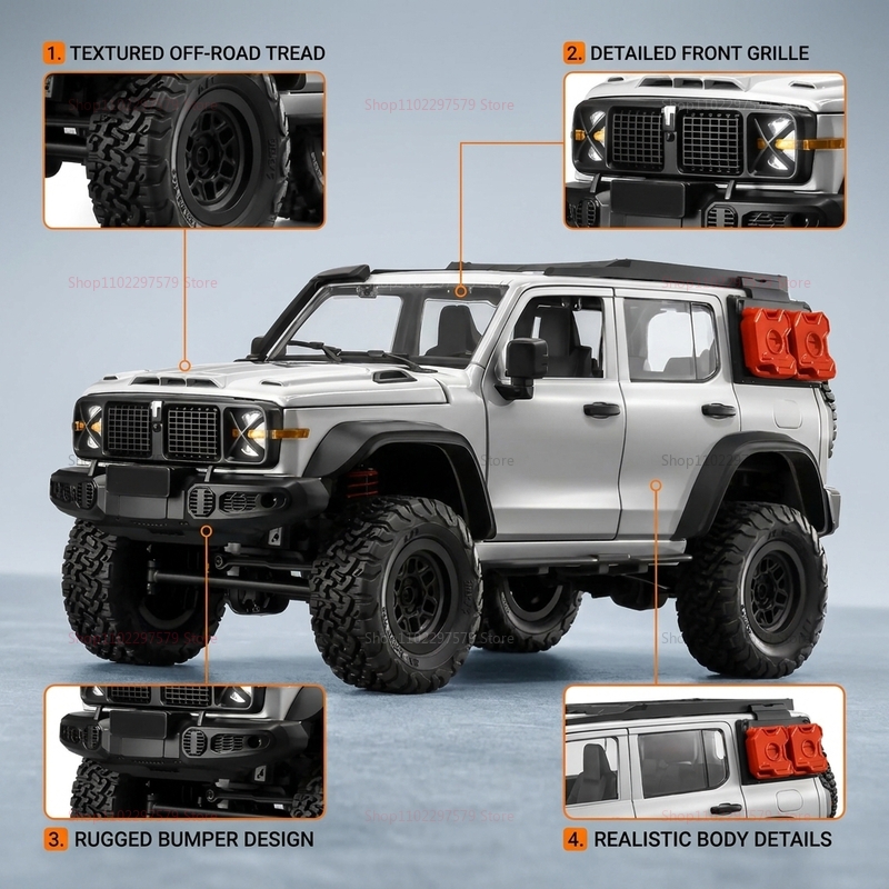 MN300 1:12 Skala Penuh 4WD RC  - Rc Hobby Off Road ulasan dan harga