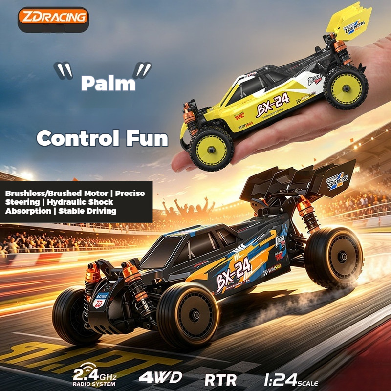 Zd Racing 1/24 Bx 24 4wd Brush - Rc Hobby World ulasan dan harga
