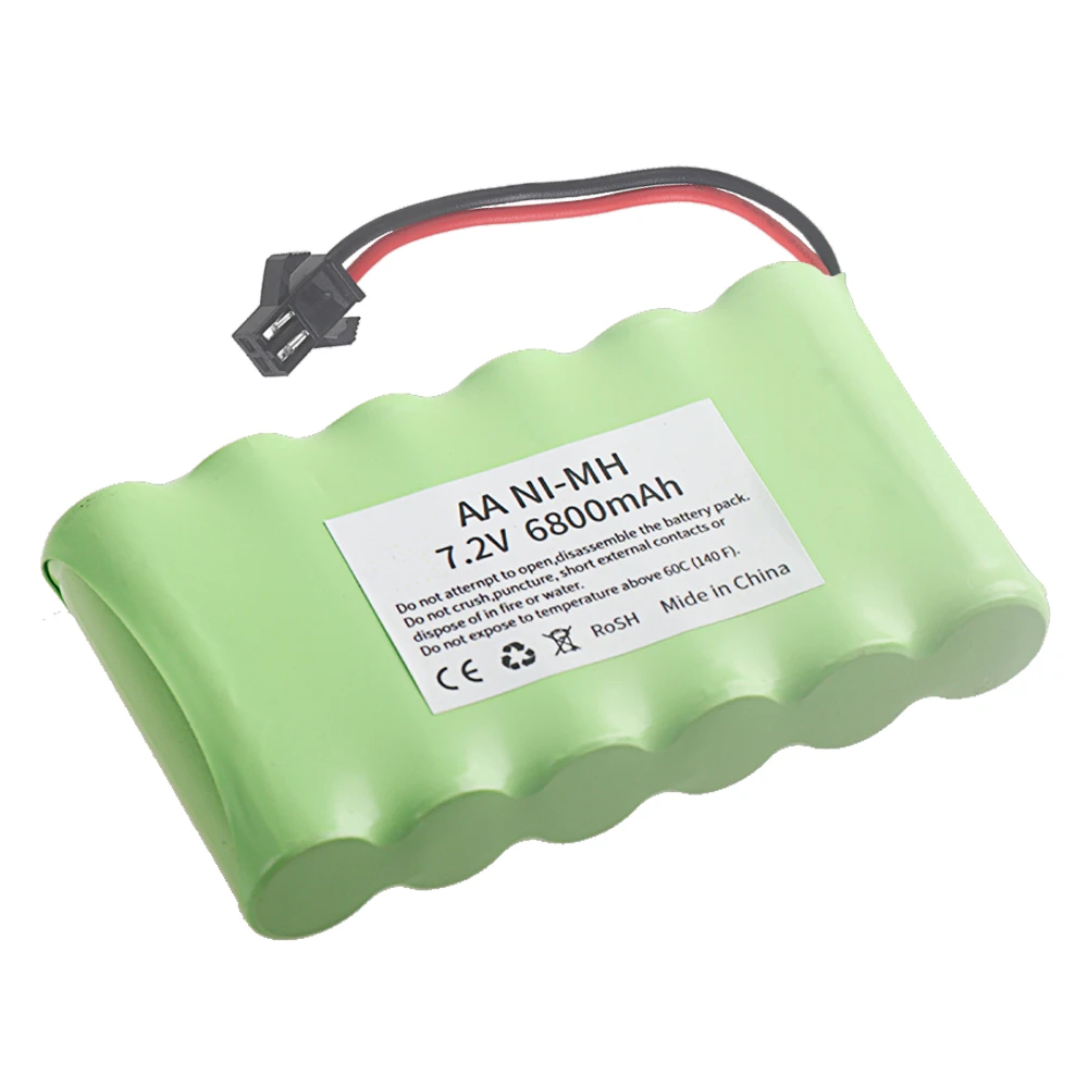 Baterai Ni-MH 7.2V 6800MAh SM  - Rc Hobby Tank ulasan dan harga