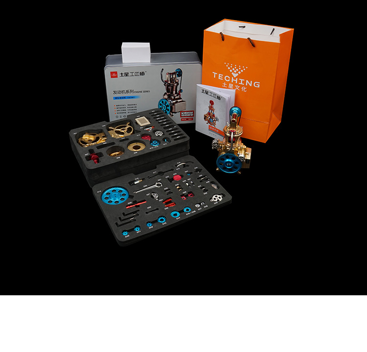 Kado TECHING Model Kit Mesin S - Rc Hobby Tech ulasan dan harga