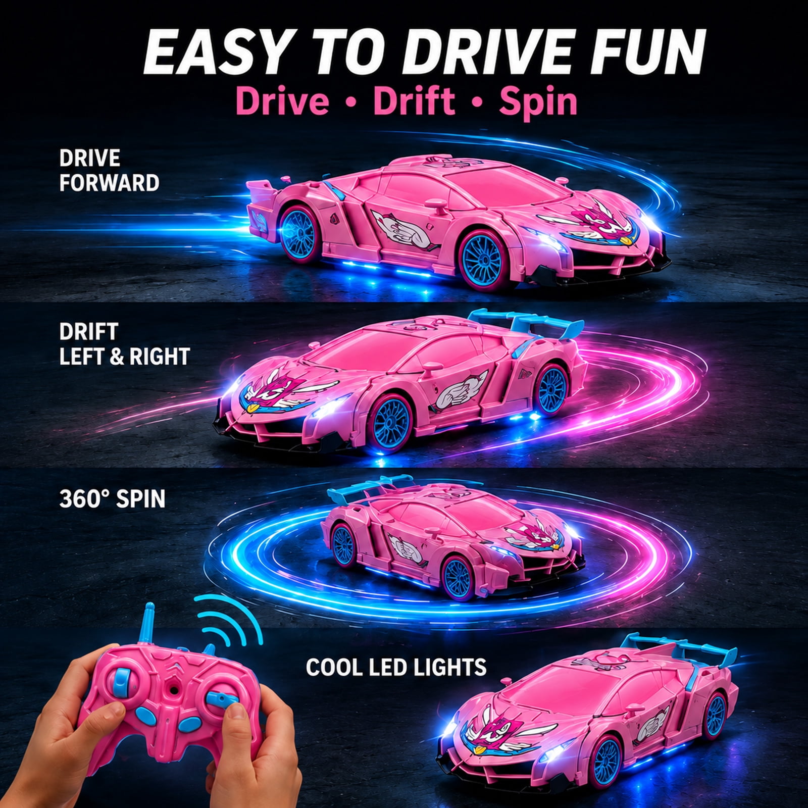 Mobil Robot Unicorn RC Transfo - Rc Hobby Tech Bali ulasan dan harga