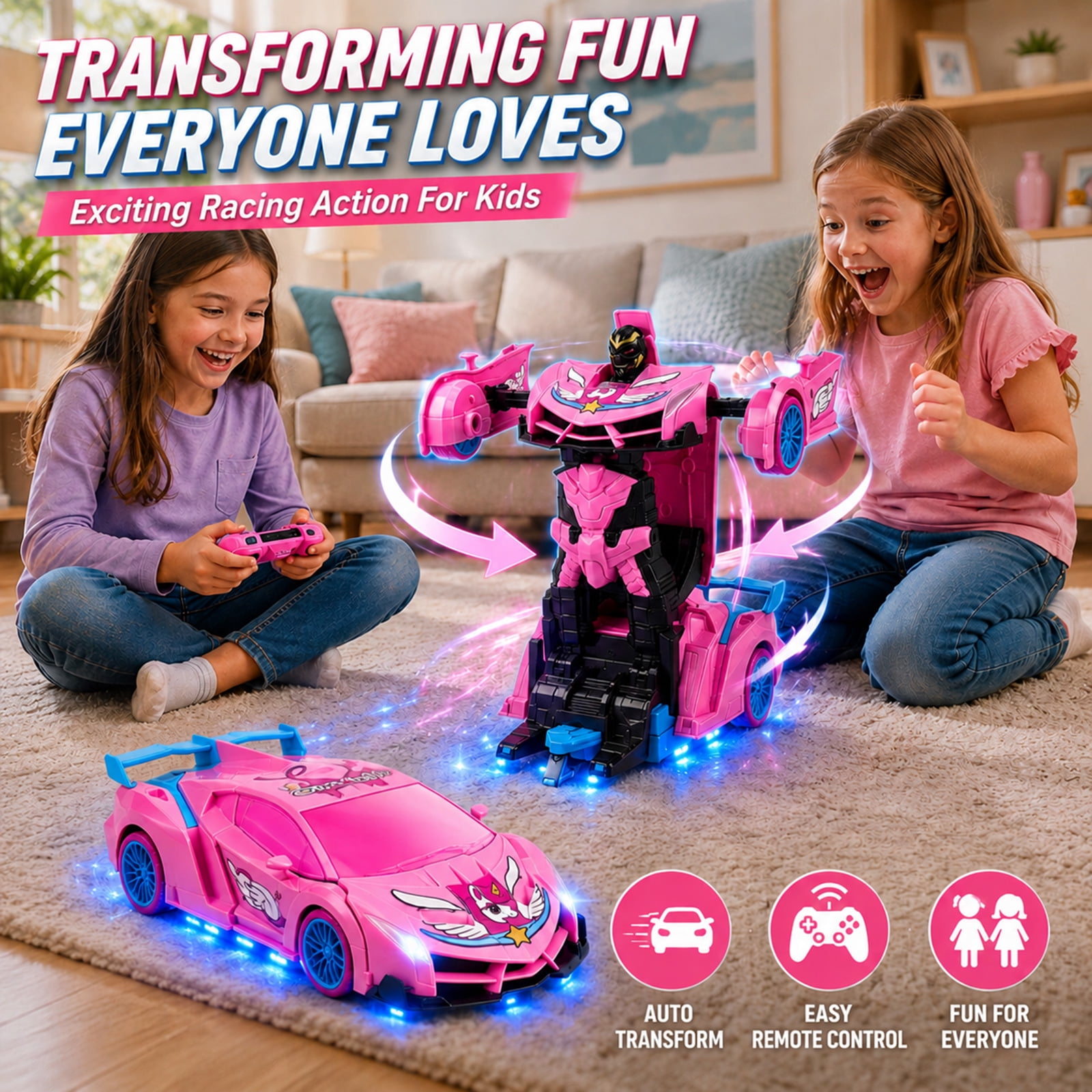Mobil Robot Unicorn RC Transfo - Rc Hobby Tech Bali ulasan dan harga