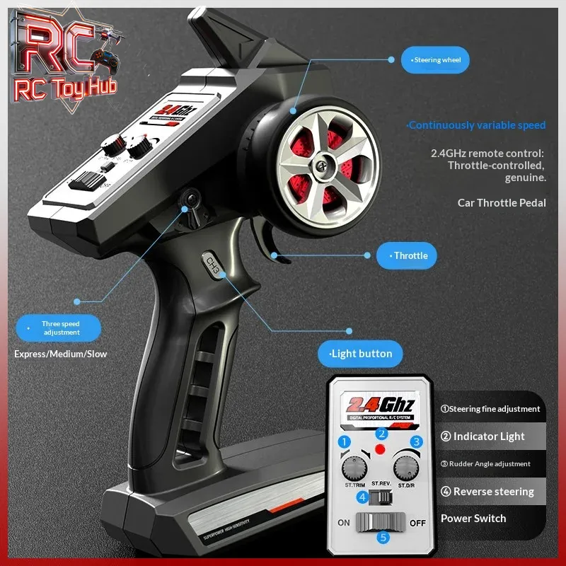 Mobil RC Brushless 4WD Kecepat - Rc Hobby Off Road ulasan dan harga