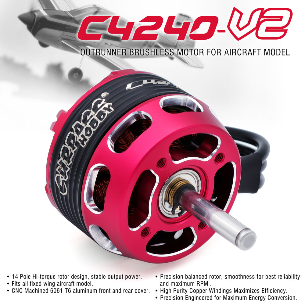 SURPASS HOBBY C4240 750KV/850K - Rc Hobby Grade ulasan dan harga