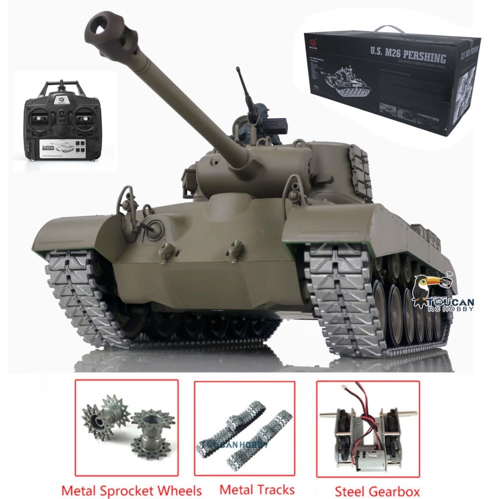 Tank RC Henglong 1/16 Skala 7. - Rc Hobby Tank ulasan dan harga