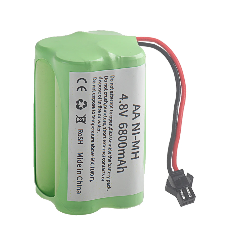 NI-MH 6800MAh 4.8V 4 * Paket B - Rc Hobby Tank ulasan dan harga