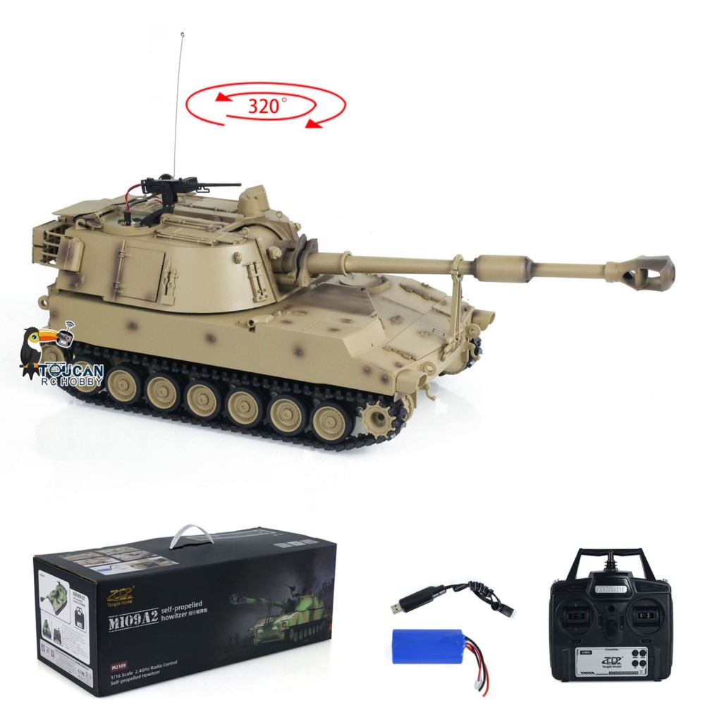 Tank RC Tongde M109A2 Self-pro - Rc Hobby Tank ulasan dan harga