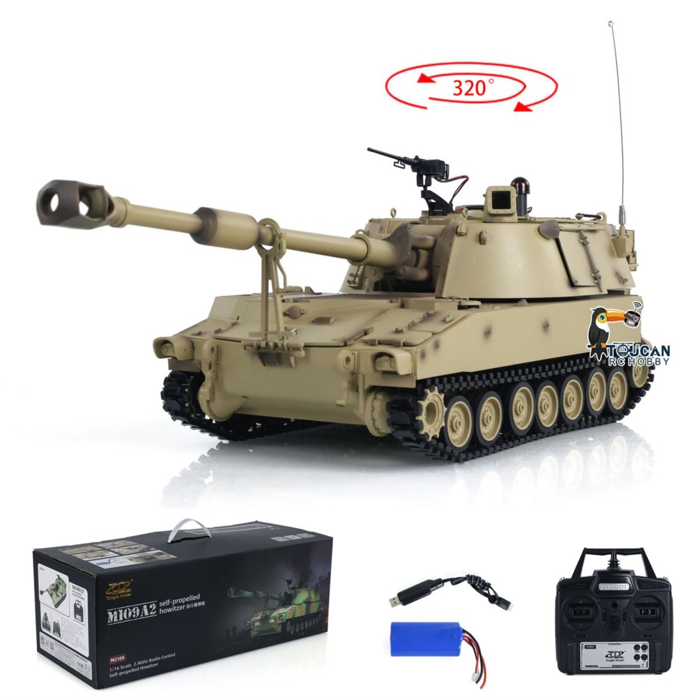 Tank RC Tongde M109A2 Self-pro - Rc Hobby Tank ulasan dan harga