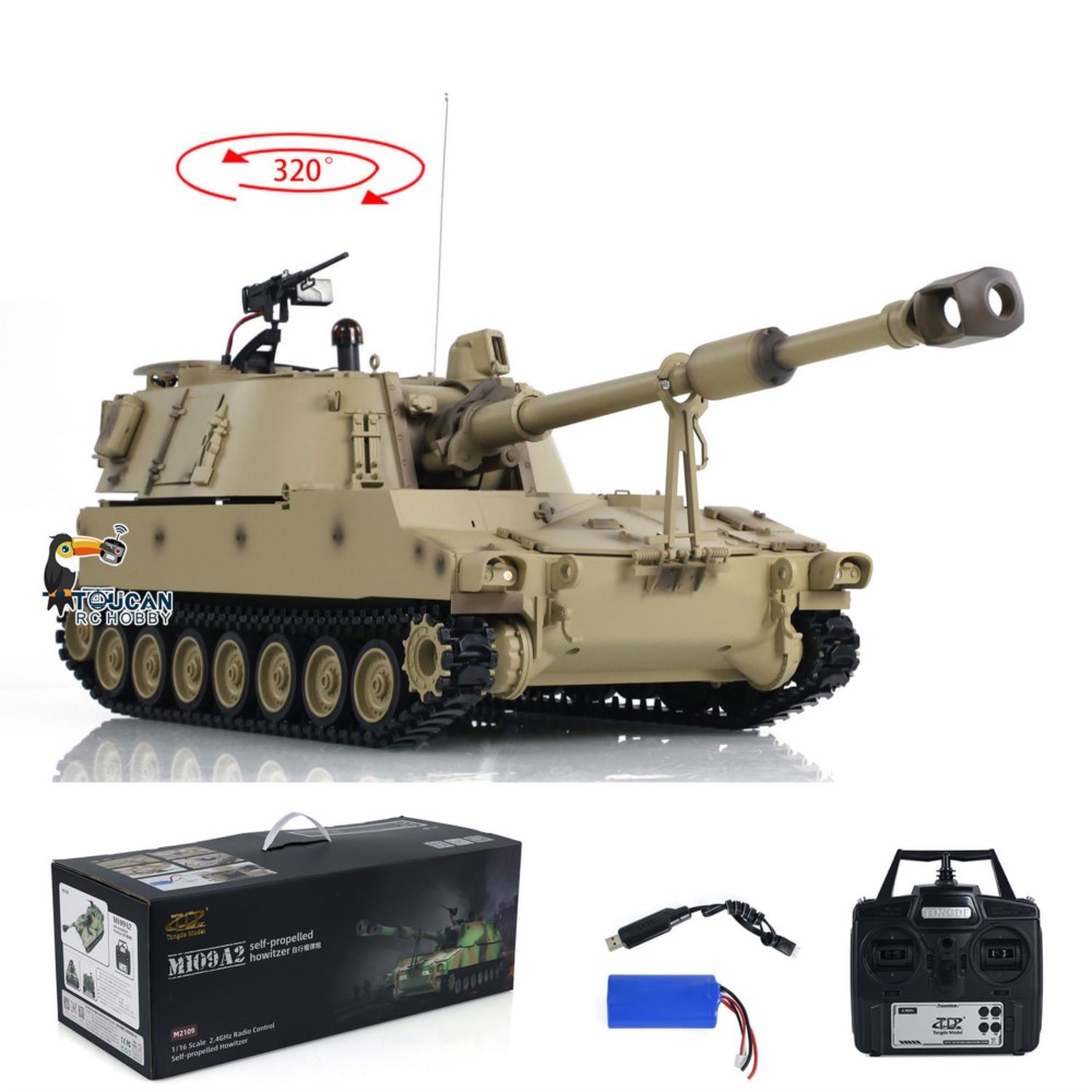 Tank RC Tongde M109A2 Self-pro - Rc Hobby Tank ulasan dan harga