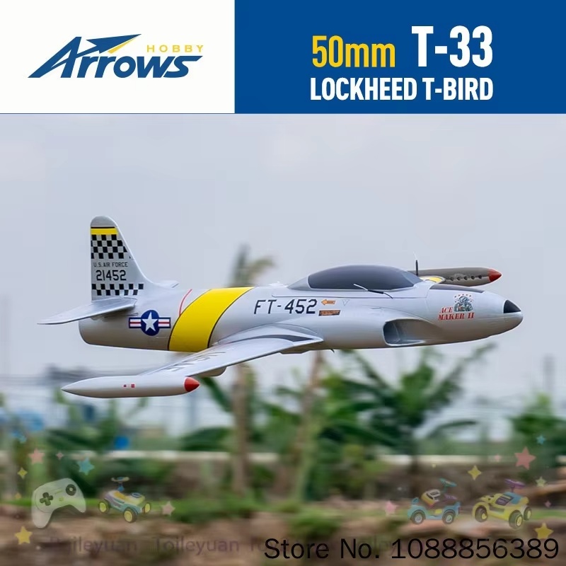 Baru Tersedia Blue Arrows T-33 - Rc Hobby Park ulasan dan harga