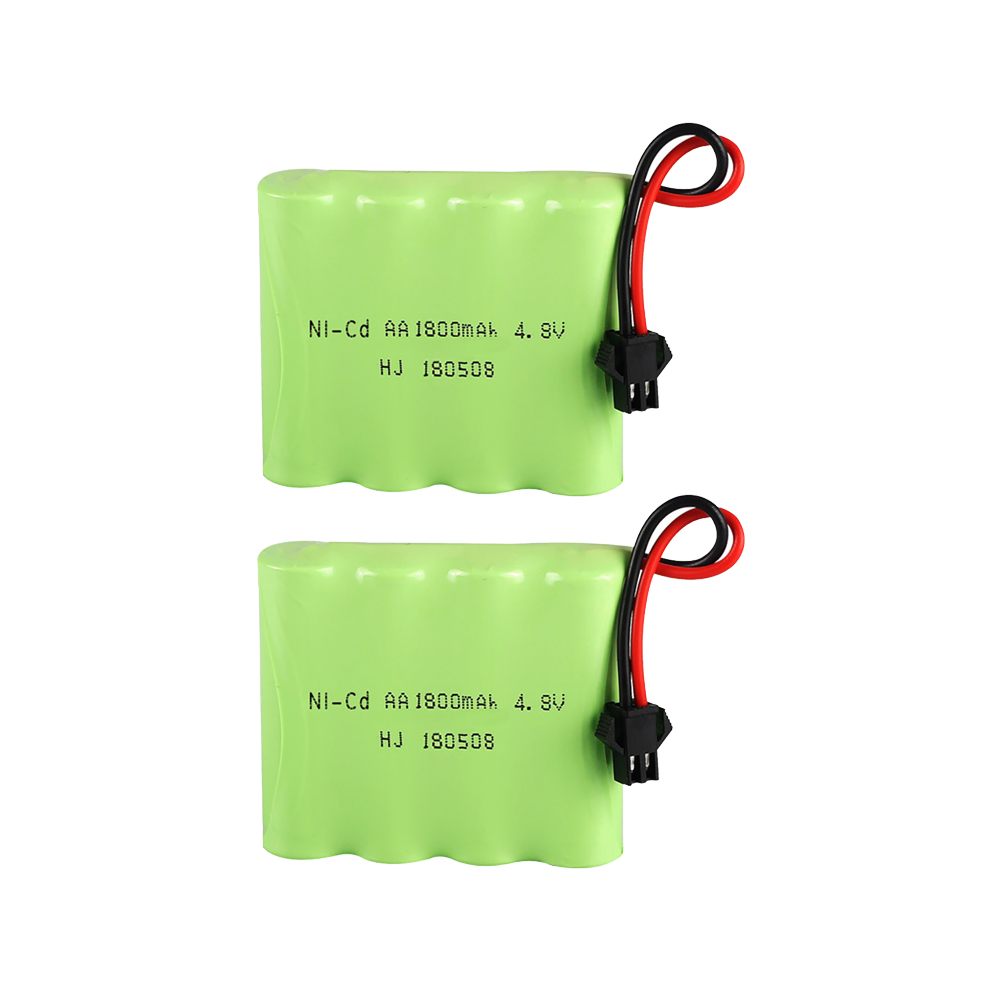Baterai 4.8V 1800mAh ni-cd AA  - Rc Hobby Tank ulasan dan harga