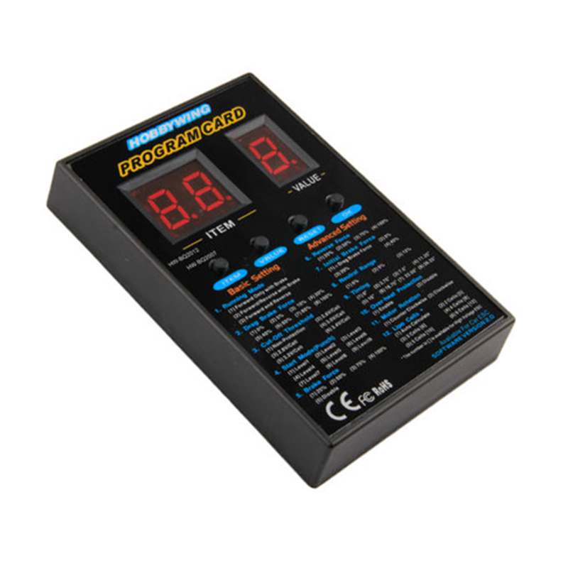 Kartu program ESC Hobbywing as - Rc Hobby Grade ulasan dan harga